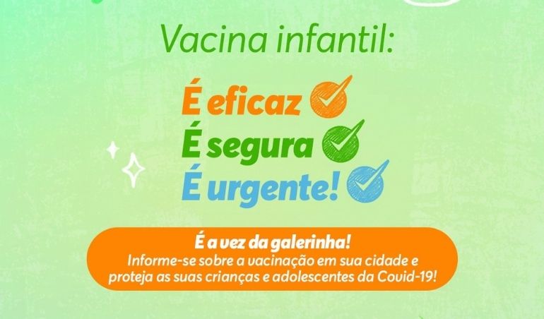 Alunos do Instituto de Cegos dão recado sobre imunização contra a Covid