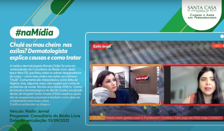 Chulé ou mau cheiro nas axilas? Dermatologista explica causas e como tratar 