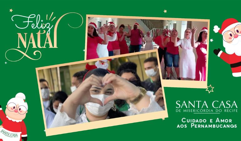 Colaboradores soltam a voz para desejar um Feliz Natal