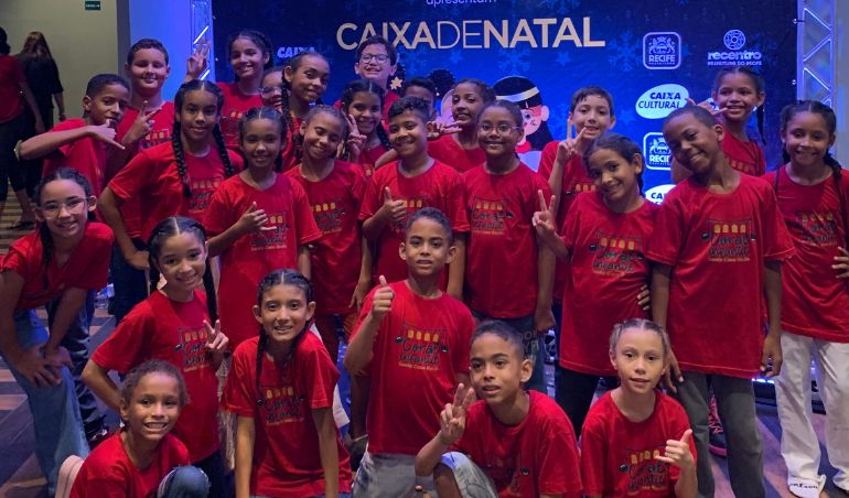 Coral Infantil da SCM emociona público com apresentação na Caixa Cultural