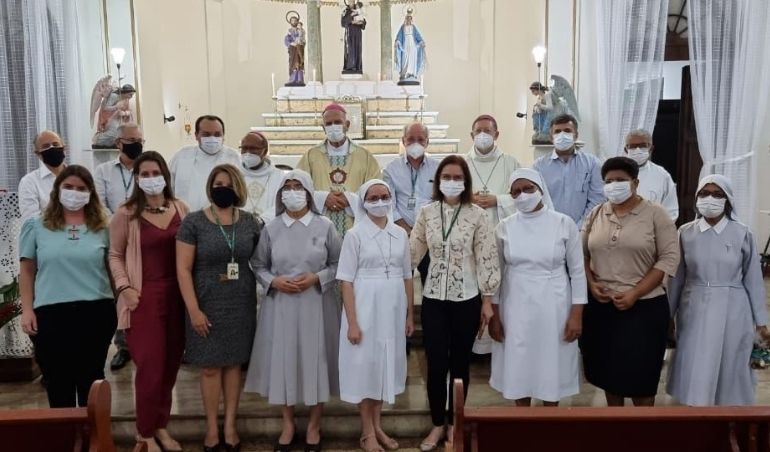 Dom Fernando Saburido celebra missa pelos 163 anos da Santa Casa de Misericórdia do Recife