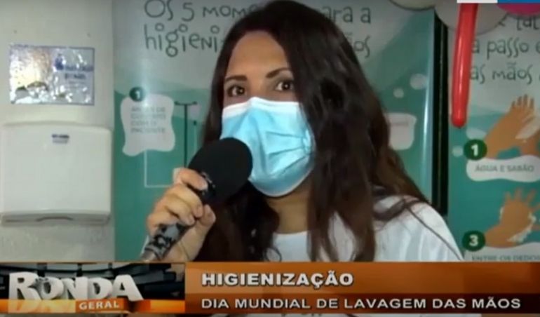 HSA realiza ação para lembrar o Dia Mundial da Lavagem das Mãos