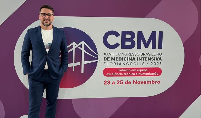 Diretor Médico do HSA marca presença no Congresso Brasileiro de Medicina Intensiva