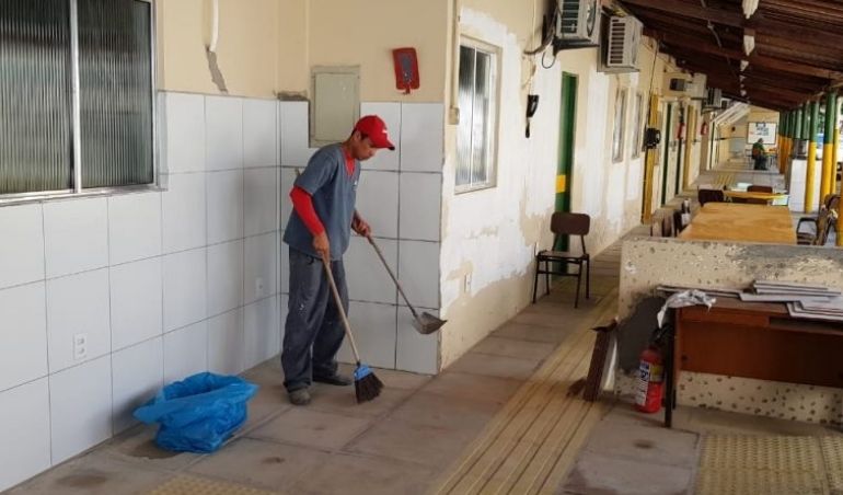 Obras no IAPQ: mais conforto e segurança para alunos cegos