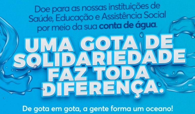 Pernambucanos agora podem doar à Santa Casa pela conta de água