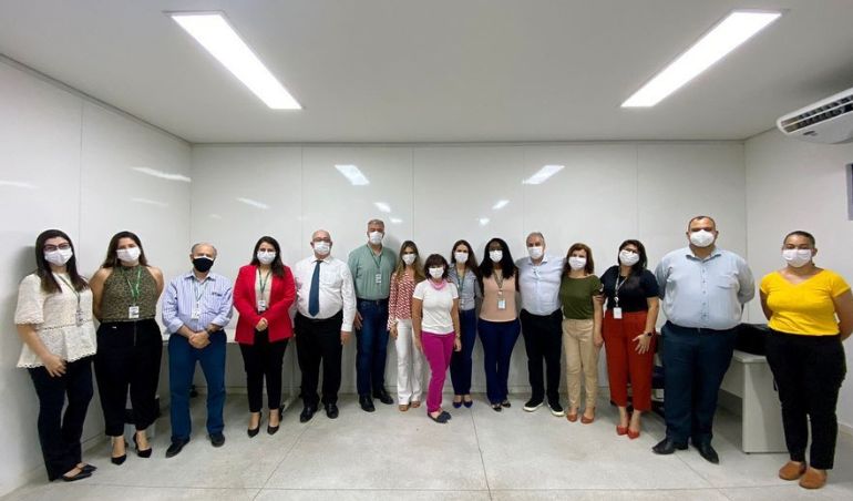 Pró-saúde realiza visita técnica no HSA
