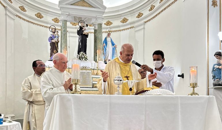 Santa Casa Recife realiza missa em celebração pelo Tempo Pascal