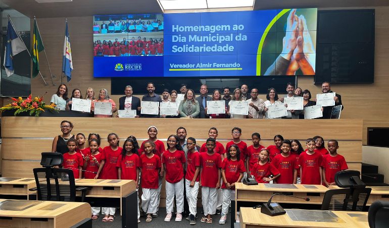 SCM recebe homenagem na Câmara Municipal do Recife