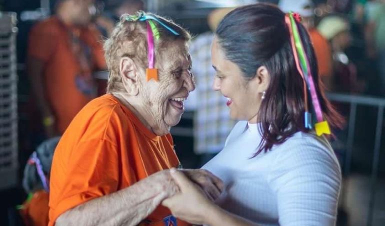 Senhorinhas do CGPV celebram o São João da Pessoa Idosa