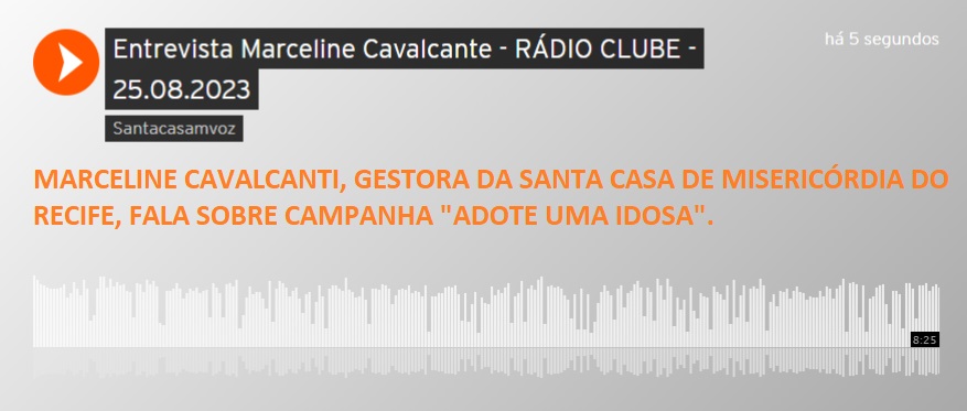Campanha Adote Uma Idosa vira destaque na Rádio Clube
